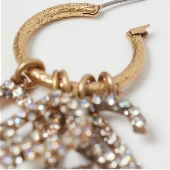 Giambattista Valli x H&M Designer Logo Earrings - Picture 5 of 7